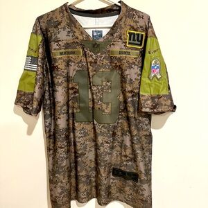 Giants Camo Jersey: 13 Beckham Jr.